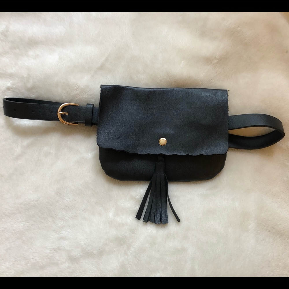 Black Fanny Pack/Belt Bag